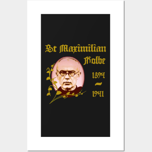 St Maximilian Kolbe Catholic Saint Posters and Art